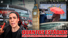 Quantos estádios podem ser visitados em um dia em Londres? ESPN topa desafio, monta roteiro e mostra resultado