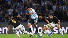 Leonel Flores y un debut a pura gambeta en la Selección Argentina