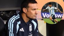 El elogio de Scaloni para Leonel Flores tras su debut en la Selección Argentina
