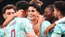 Portugal "se olvida" de Cristiano y marca dos goles antes de los 25 minutos ante Dinamarca