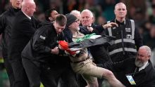 Protesters interrupt Ireland game in call to boycott Israel match