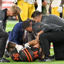 Browns DT Mason Graham leaves game with knee injury