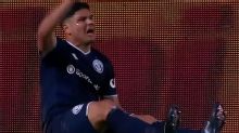 Malas noticias para Independiente Rivadavia: Maximiliano Salas se rompió los ligamentos cruzados