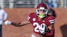 Mississippi State RB Fluff Bothwell exits vs. Alabama after 1 carry