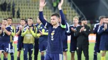 Andrew Robertson after hitting 100 Scotland caps: Hopefully I can catch Kenny Dalglish