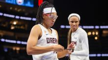 Dream All-Star Allisha Gray exits Game 1 with hand injury