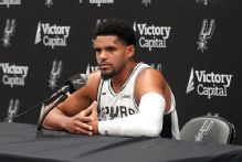 Spurs' Tobias Harris to miss preseason with left calf strain