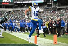 Rams WR Puka Nacua misses practice, questionable vs. Raiders with calf injury