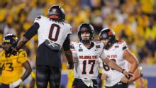 Looking at the Heisman and CFP odds: Smith's record-breaking Saturday and Oklahoma State's Big 12 case