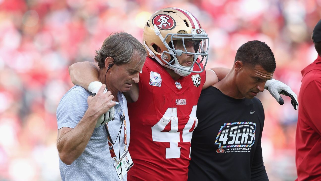 FB Juszczyk, baja unas 3 semanas para 49ers