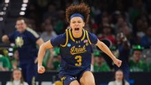 Hannah Hidalgo no dudó en regresar para último año en Notre Dame