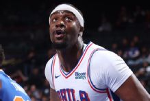 76ers backup center Ariel Hukporti exits preseason opener early