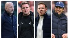 Which managers could fit Manchester United and Tottenham if needed this season?