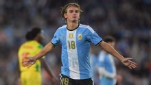 Los pibes de la nueva generación mostraron irreverencia en la despedida de Messi