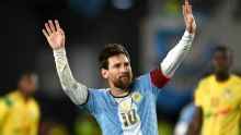 Lionel Messi scores in tearful 'last tango' for Argentina