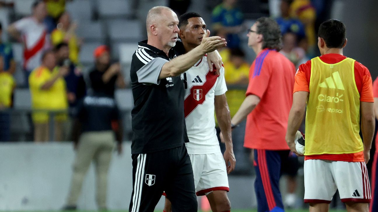 Foto: ESPN Argentina Mano Menezes plantea ajustar planificación de rivales tras derrota de Perú