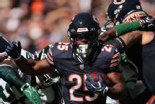 Bears RB Monangai out, QB Williams now questionable vs. Packers