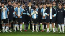 Messi recibió mensajes de apoyo y agradecimiento de sus compañeros