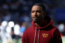 Commanders QB Daniels will play, WR Diggs out against Giants