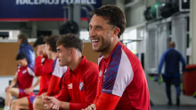Francisco Calvo volvió a los entrenamientos con Nacional