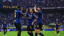 Con tres goles en la primera media hora, Inter aplastó a Parma en la Serie A