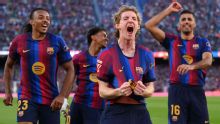 Barcelona set record start as Gordon, Gabriel Jesus fill Raphinha void