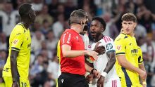 Vinícius Júnior has goal denied, is sent off for hair pull after controversial Real Madrid omission