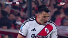 ¡River golpeó casi desde el vestuario! Acuña marcó su gol ante Estudiantes (RC)