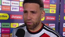 Otamendi, autocrítico con el nivel de River ante Estudiantes de Río Cuarto
