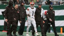 Browns WR KC Concepcion suffers head injury after illegal hit