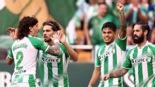 Betis goleó a Osasuna y se mantiene en el tercer lugar de LaLiga