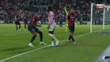 Yerry Mina, protagonista y viral en Cagliari vs. Juventus