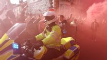 Ten arrests, police officer injured, after Liverpool vs. Man City