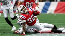 NFL: TreVeyon Henderson, baja varias semanas con Patriots