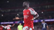 Com três gols em sete minutos, Arsenal atropela Lille de filho de Ancelotti na Champions League