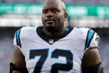 Taylor Moton among 3 Panthers activated ahead of Eagles game