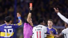 Video: La insólita expulsión de Andrés Gómez vs. Boca en Sudamericana