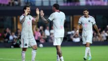 Asistencia de Messi y gol de De Paul para que Inter Miami amplíe la ventaja ante New York City