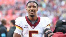 Jayden Daniels addresses teammates on gaffe, vows 'it'll never happen again'