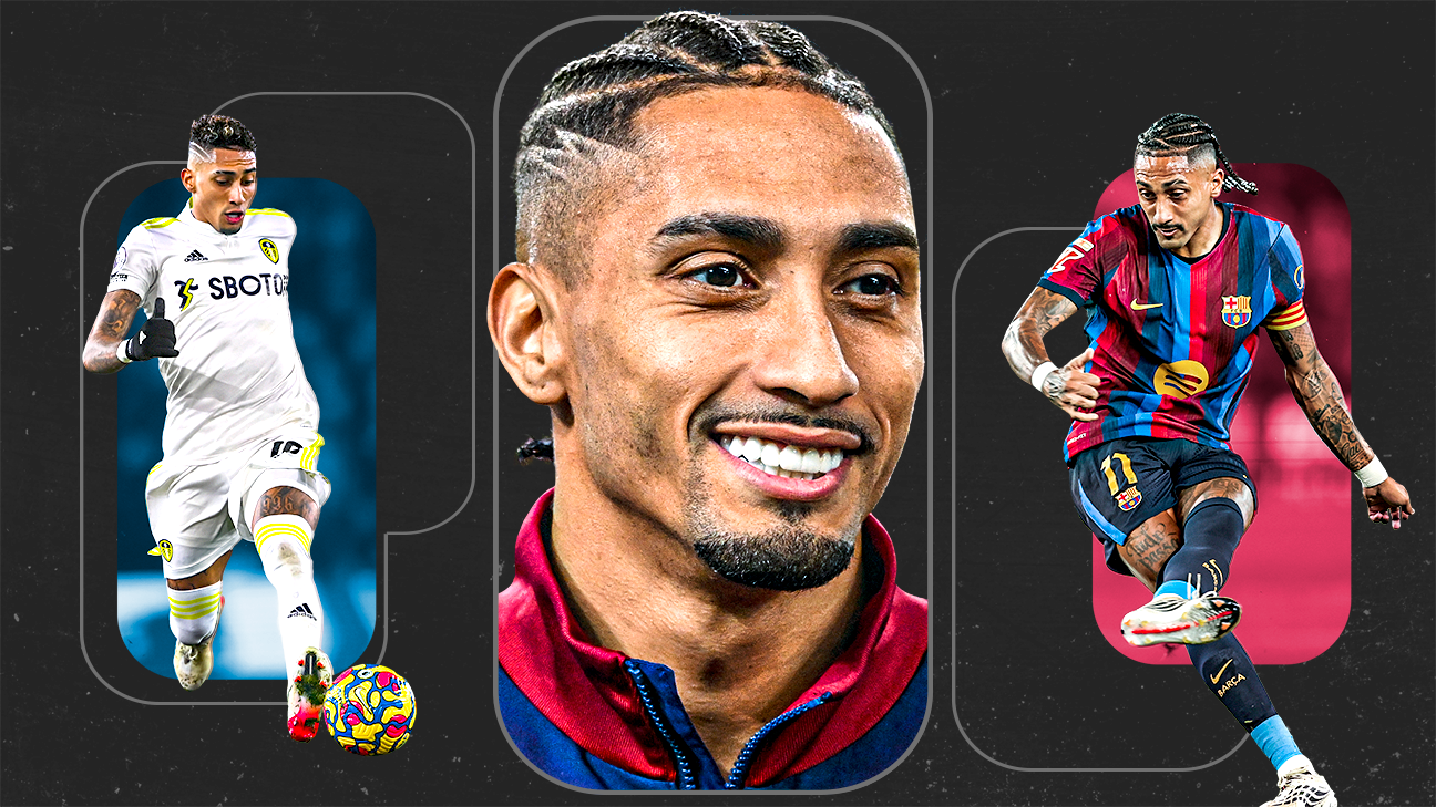 How Raphinha's latest transformation made him into Barcelona's star striker