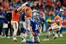 Seahawks' Sam Darnold owns up to late interceptions in overtime loss to Broncos