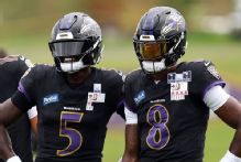Ravens rule out QB Lamar Jackson;; Tyler Huntley to start vs. Browns