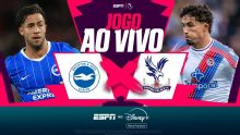 Brighton x Crystal Palace AO VIVO! Assista ao jogo da Premier League de graça no Youtube da ESPN