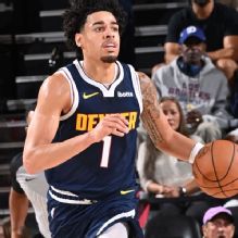 Nuggets' Strawther out with knee sprain, will be re-evaluated in six weeks
