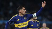 Miguel Merentiel escala entre los uruguayos con más goles en la historia de Boca