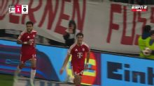 Luis Díaz, on fire: dio asistencia para el gol de Pavlovic en Bayern vs. Leipzig