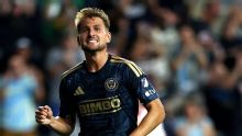 Bruno Damiani volvió a marcar para Philadelphia Union y sigue en racha goleadora