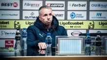 Gustavo Álvarez, tras el empate ante Aucas: "Nos faltó contundencia"