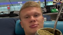 El posteo bien argentino de Haaland tomando mate: a qué jugadores les agradeció