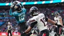 NFL: Travis Hunter hizo historia ante los Texans en Londres
